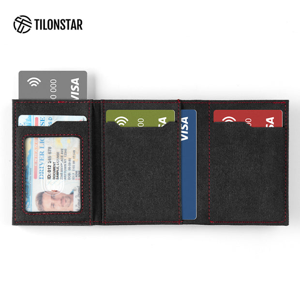 ZÜRICH ALCANTARA WALLET, MIT MÜNZFACH