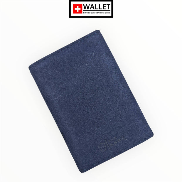 "ZÜRICH" WALLET, ALCANTARA MIT MÜNZFACH
